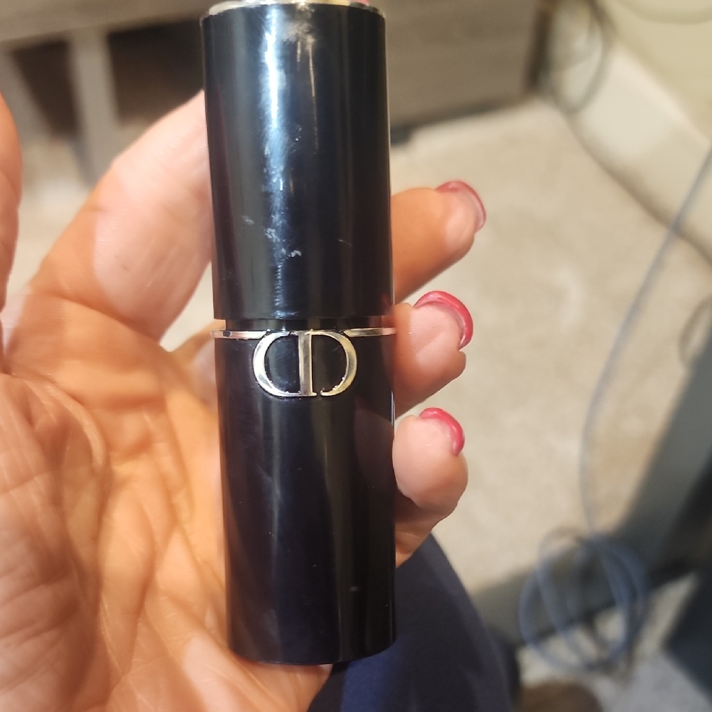 Dior Noir Lipstick Holder with Silver Detail